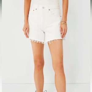 AGOLDE parker long shorts size 31 white